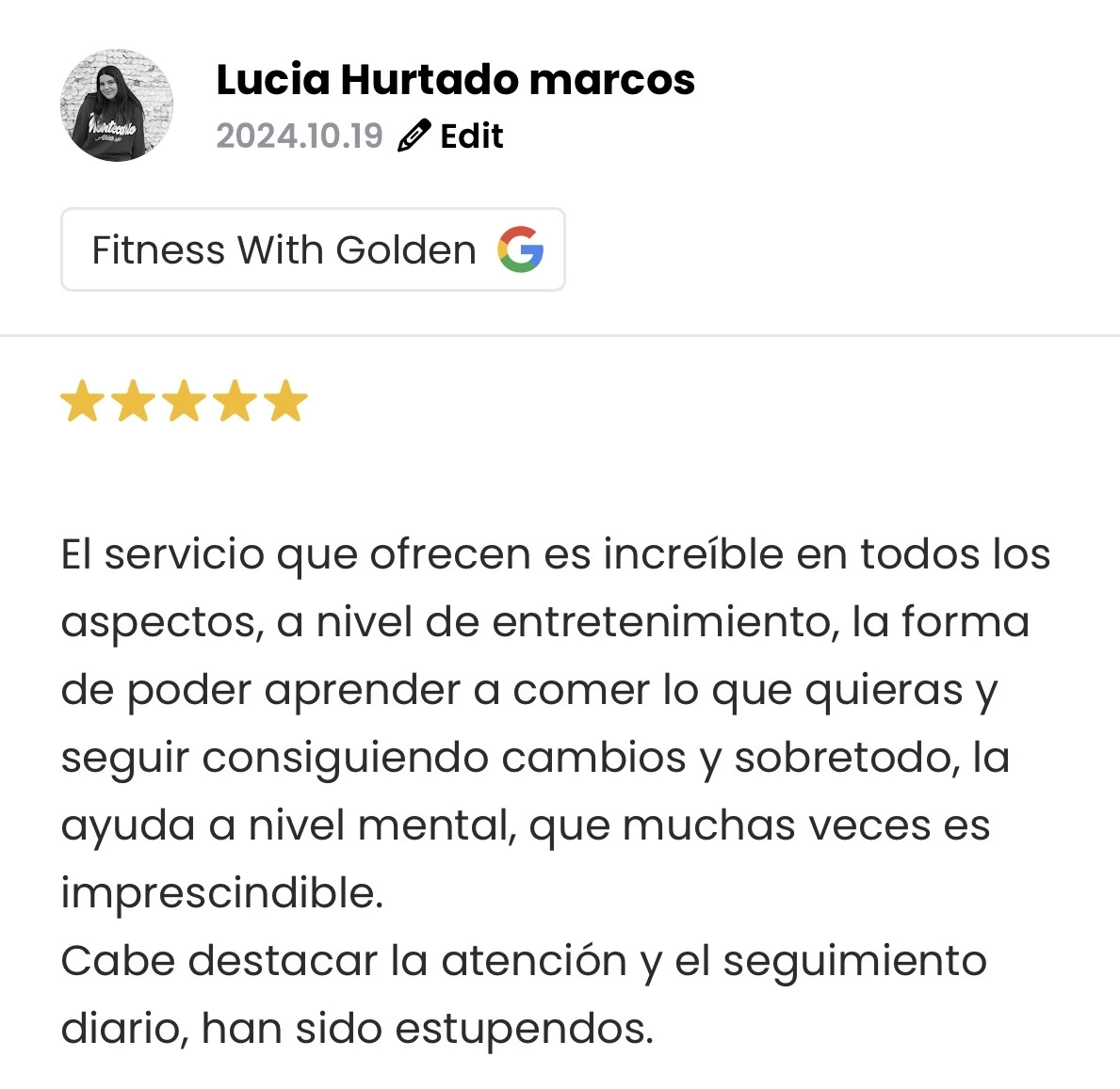 Reseña de una alumna