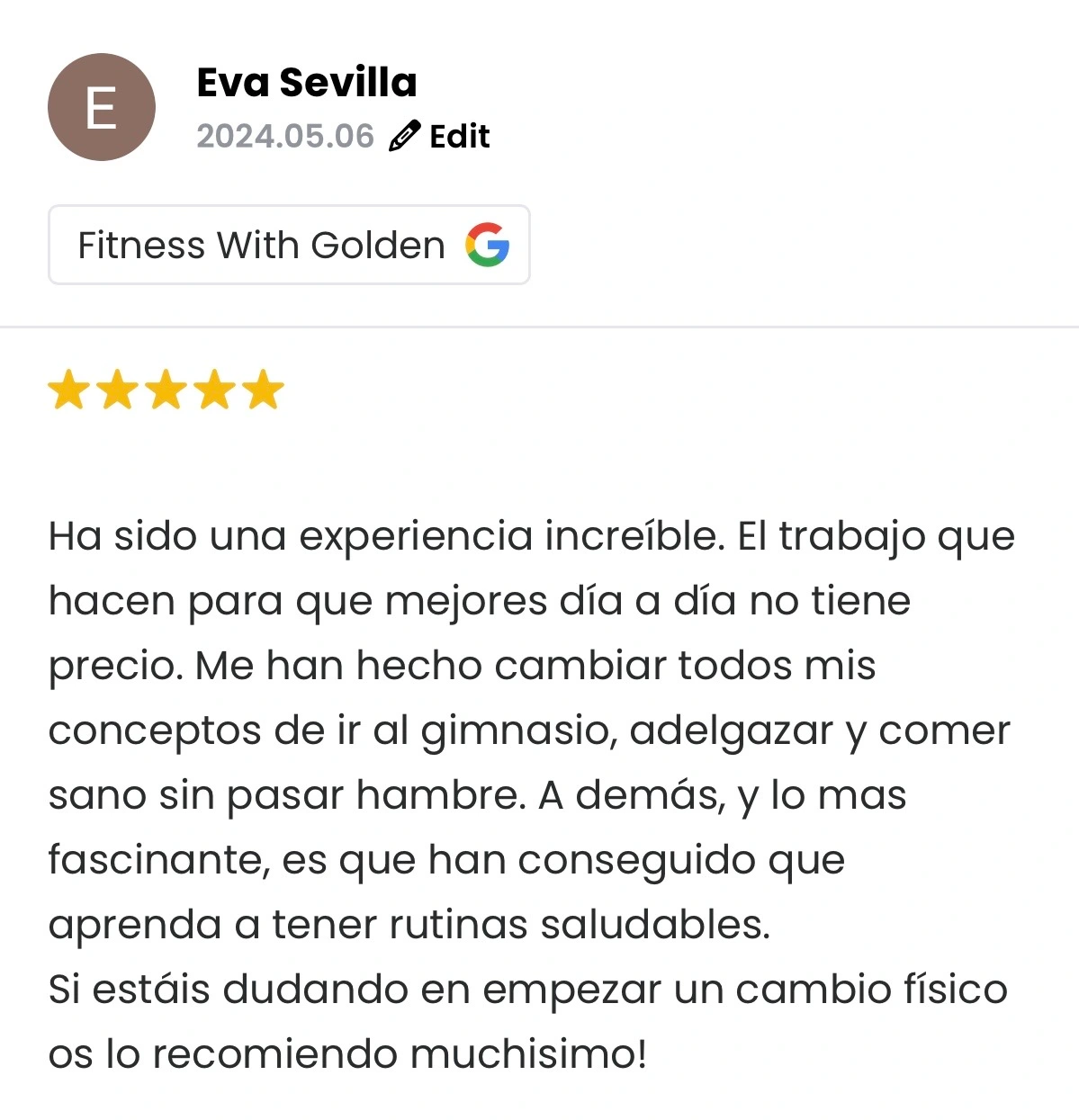 Reseña de una alumna