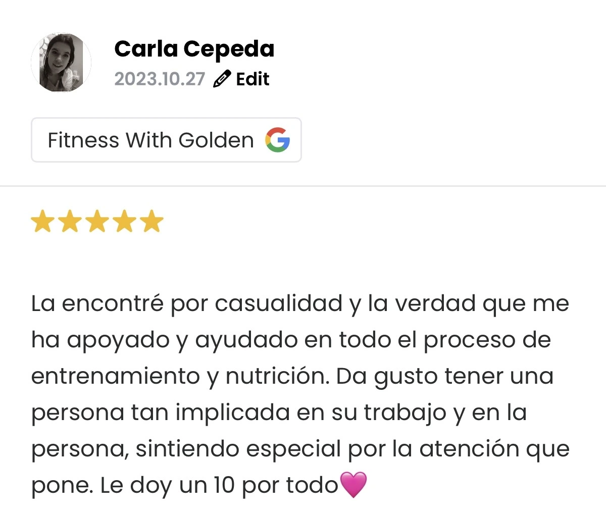 Reseña de una alumna
