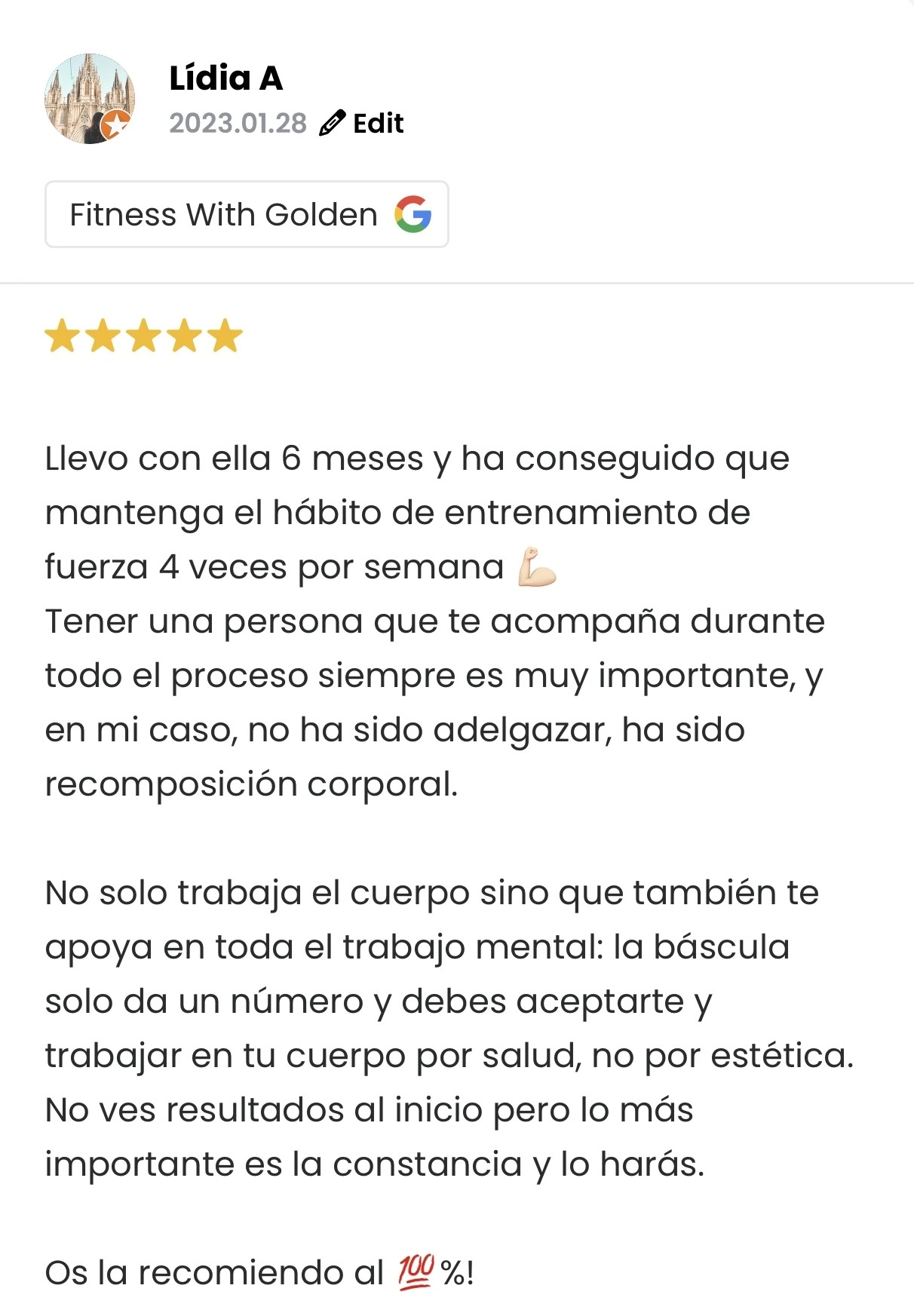 Reseña de una alumna