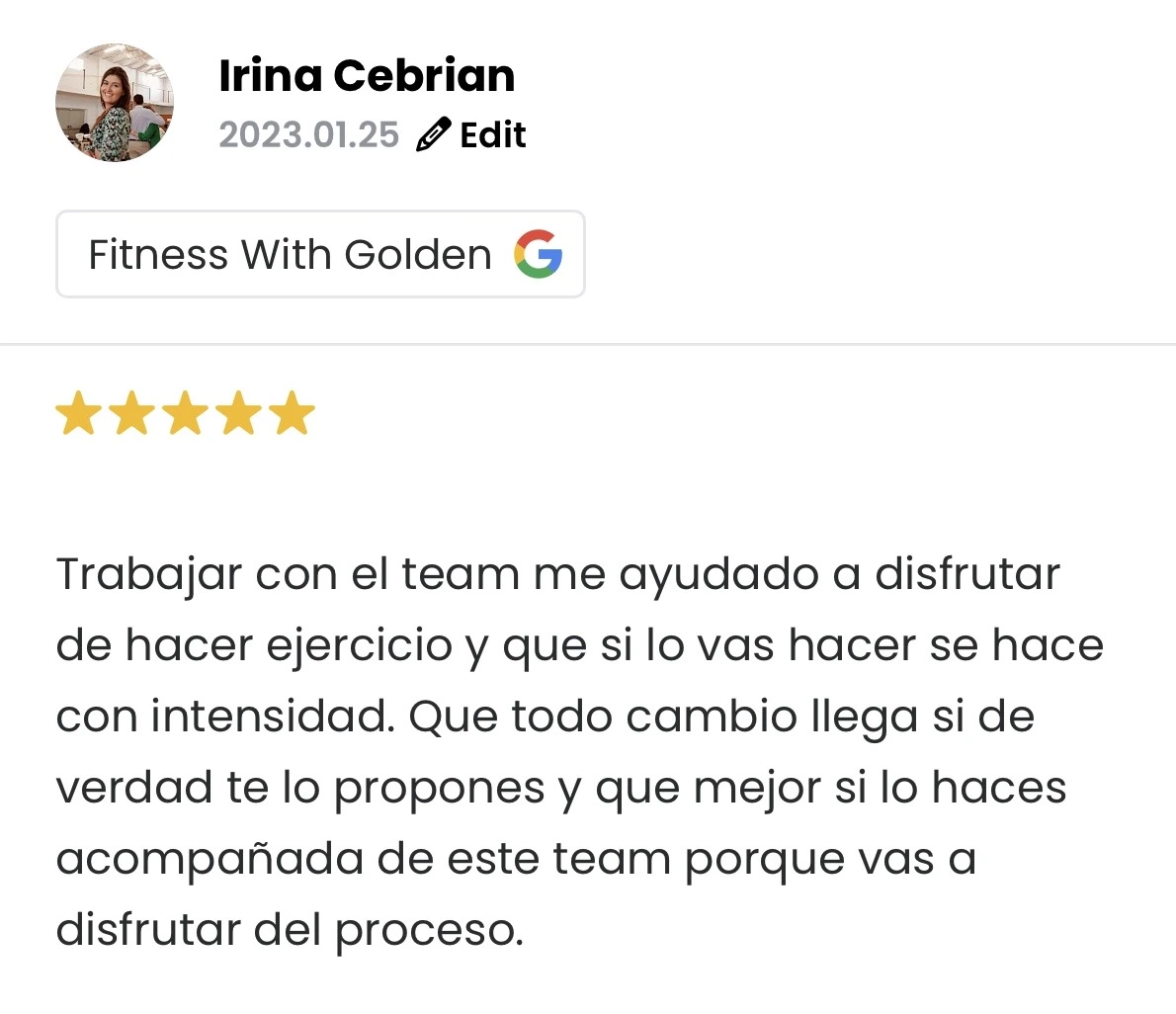 Reseña de una alumna