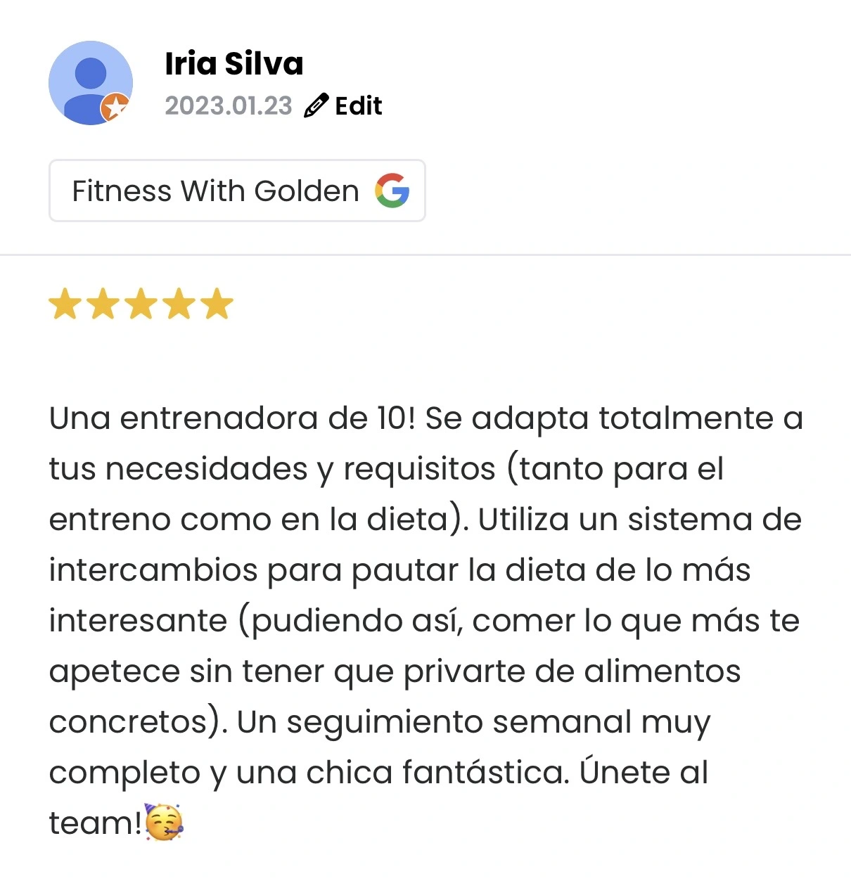 Reseña de una alumna